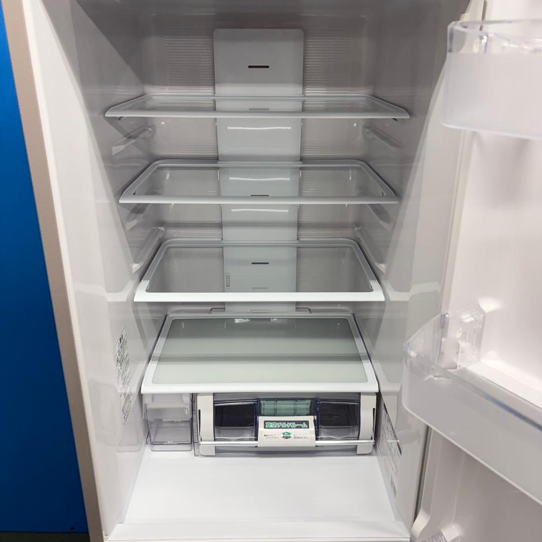 718 関東　保証　冷蔵庫　大型　右開き　300L強 自動製氷機　3ドア　極美品