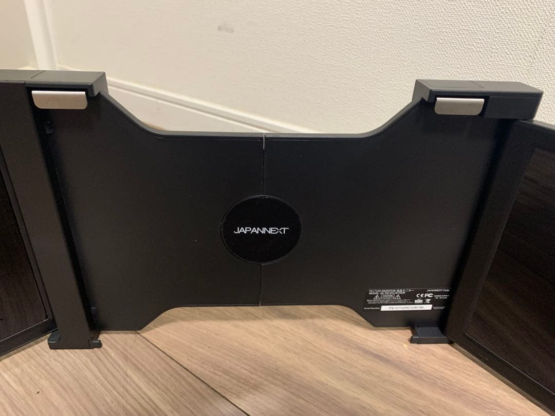 JAPANNEXT ポータブルトライスクリーン 10.1インチ