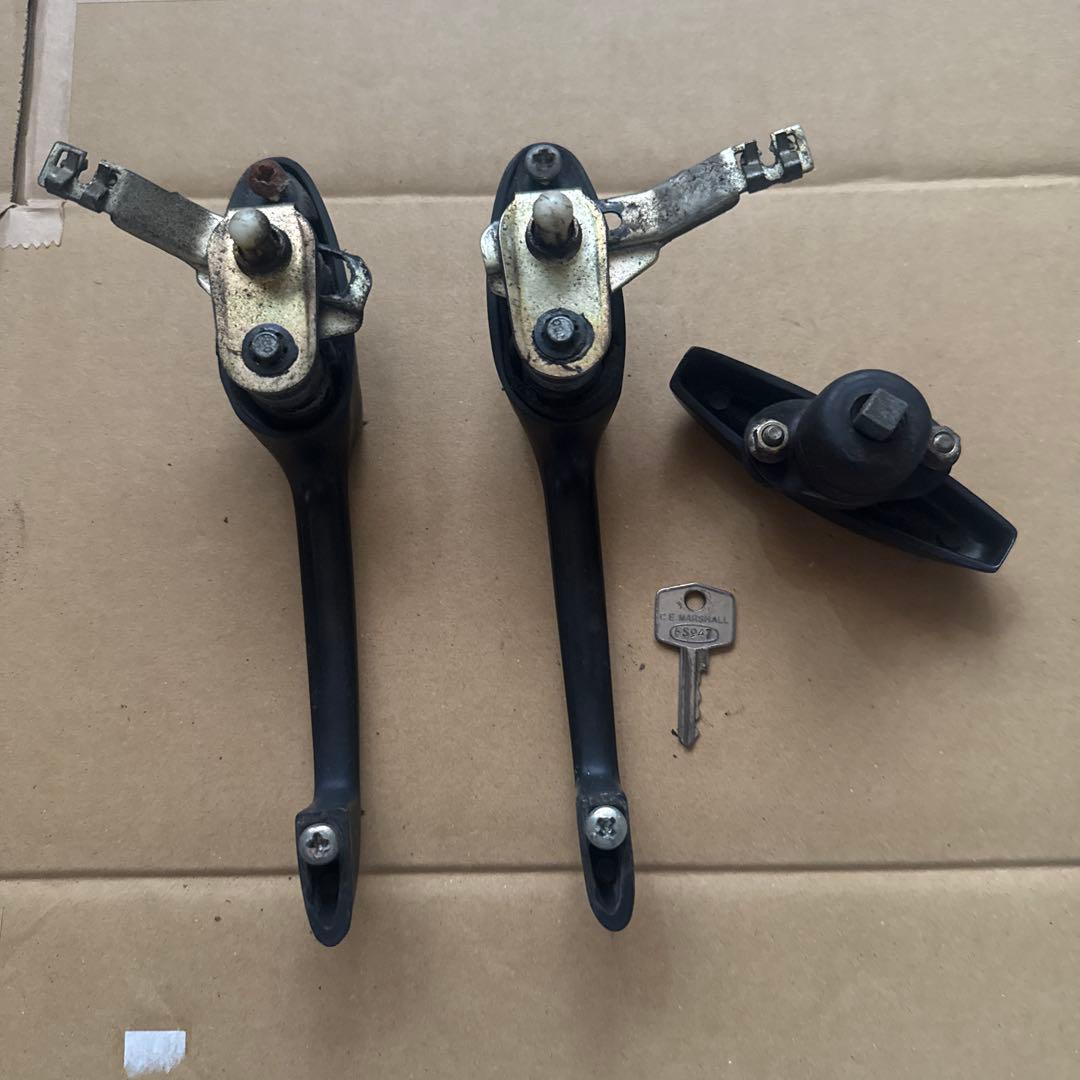 ローバーミニ　ドアハンドルセット ブラック