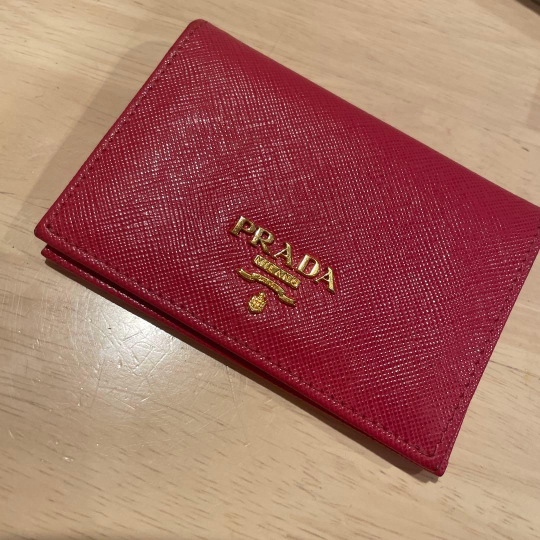PRADA 名刺入れ ピンク
