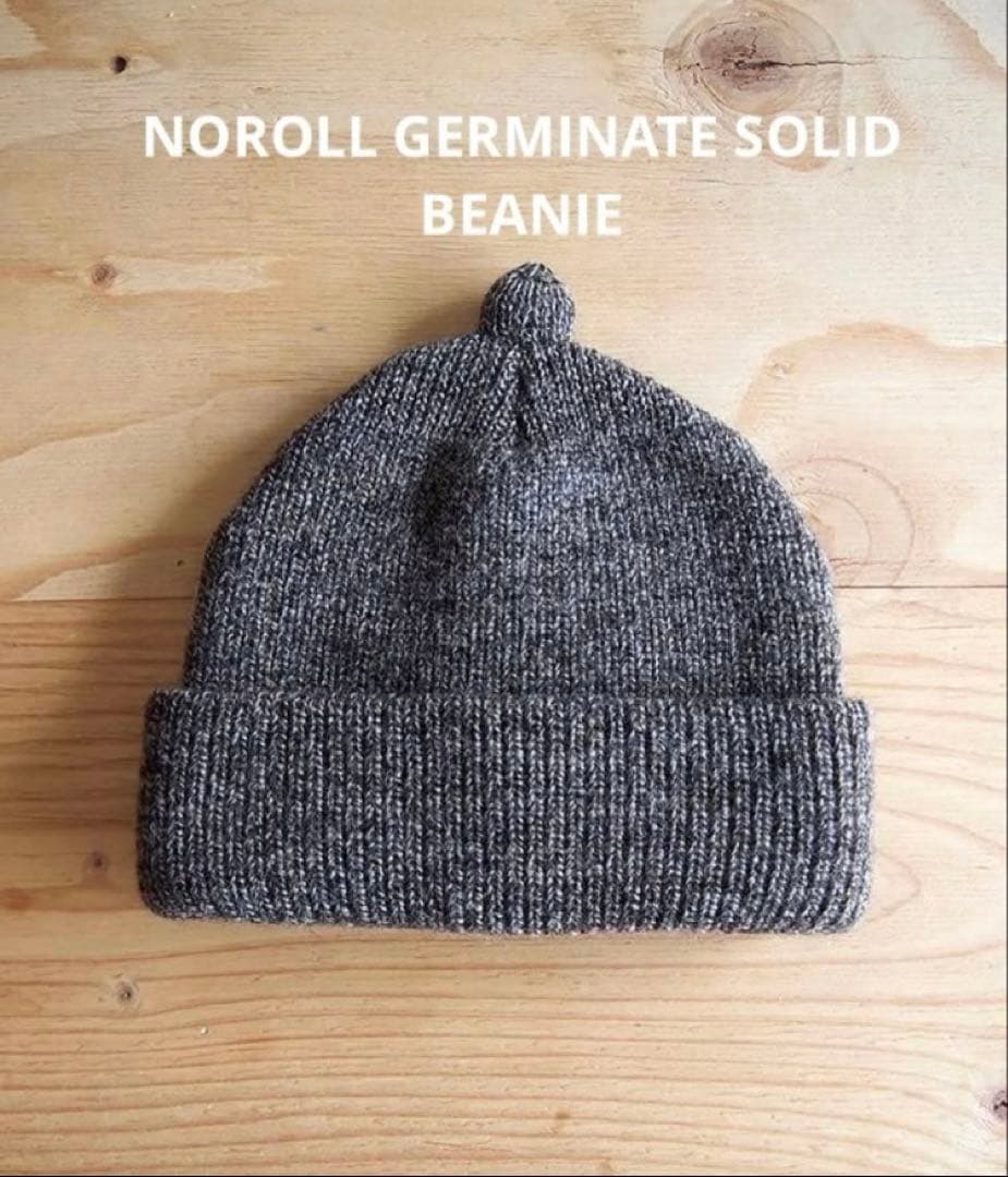NOROLL GERMINATE SOLID BEANIE BROWN キャップ