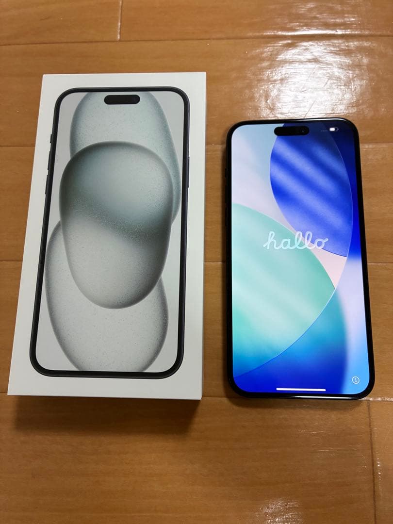 Apple iPhone 15Plus 256GB ブラック ジャンク