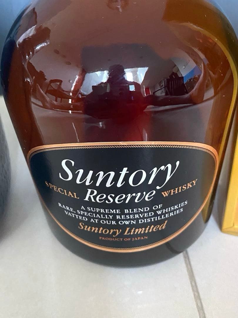 サントリーウイスキーとオールドパーとロイヤルとサントリーブランディV￼SOP ￼