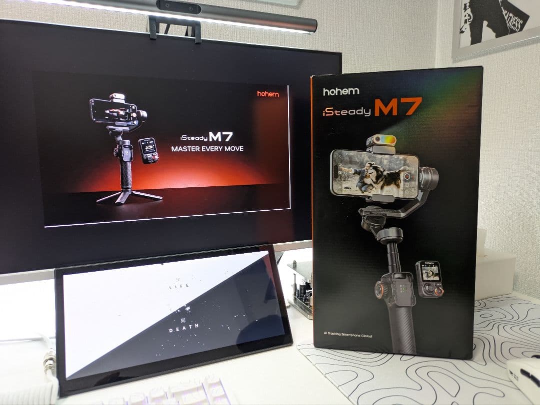 スマホアクセサリー hohem isteady m7