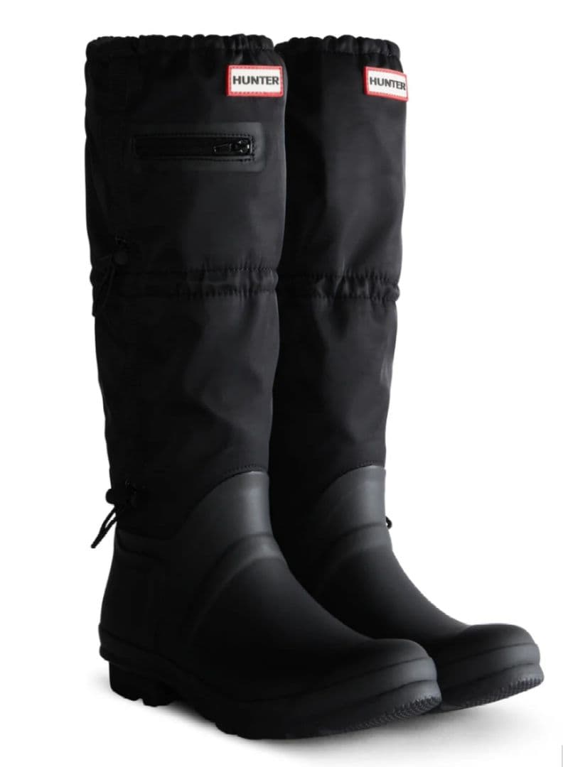 HUNTER【トラベル トール レインブーツ 24cm】新品 UK5