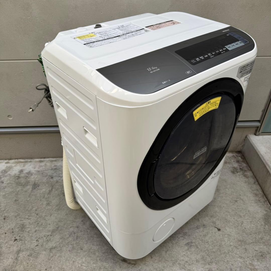 32⭐️2018年製★日立　ドラム式洗濯機　12KG 熱乾燥6KG 大容量　大型