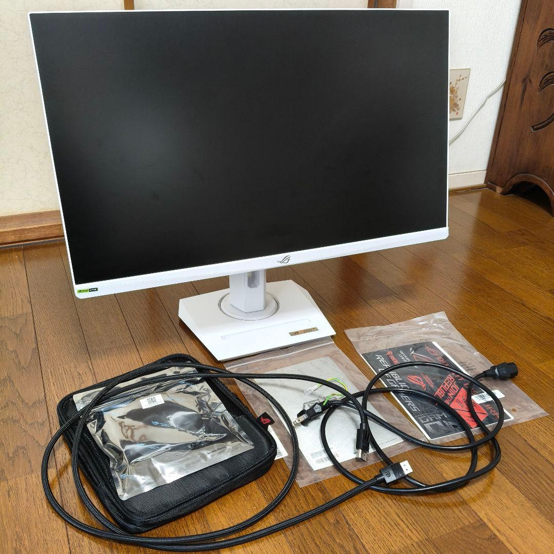 ASUS ゲーミングモニター ROG Strix XG27ACS-W 27インチ