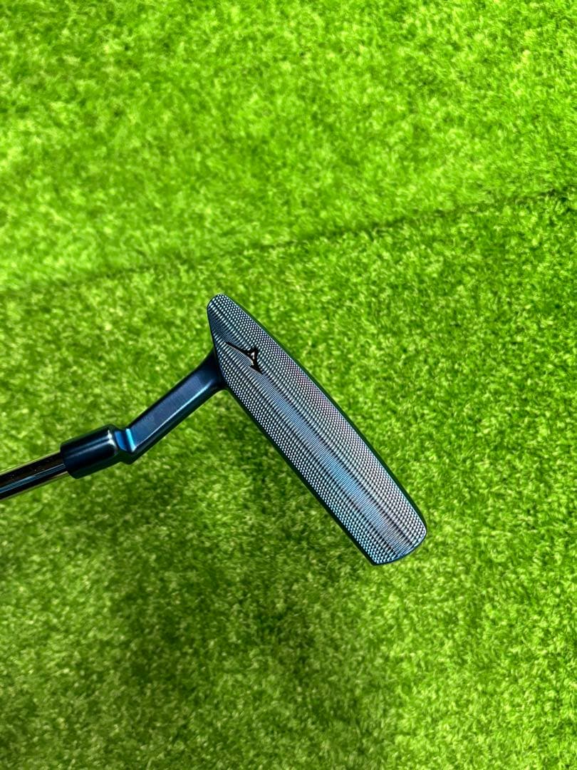 【美品】ミズノ M.CRAFT OMOI No.04 ブルー パター 34インチ