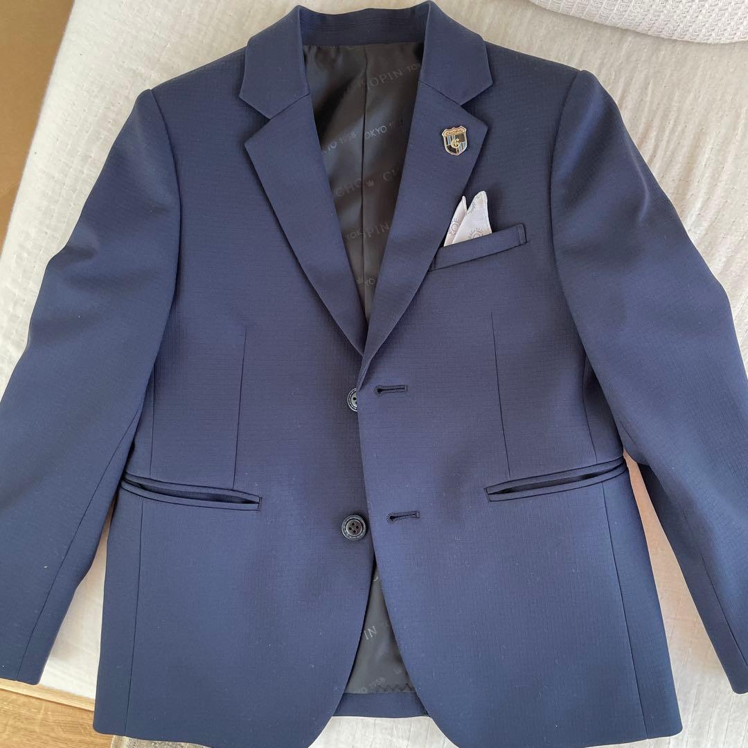 ショパンセレモニー用ネイビー スーツ120