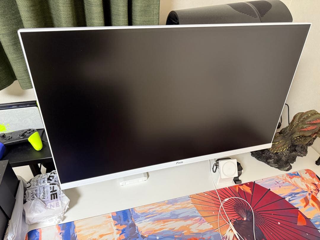 Pixio PX278 WAVE White ✖︎ モニターアーム