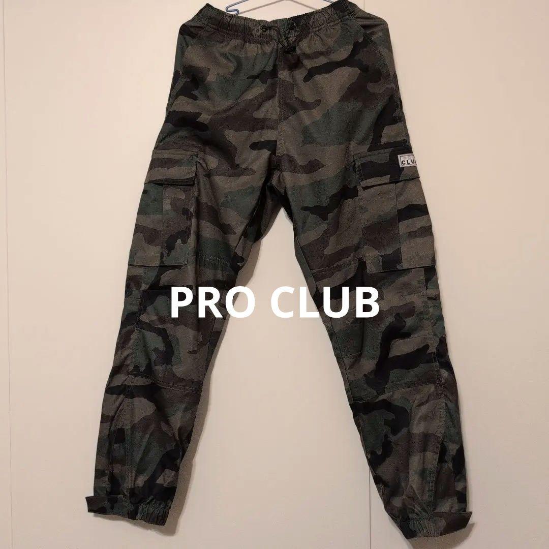 PRO CLUB 迷彩カーゴパンツ