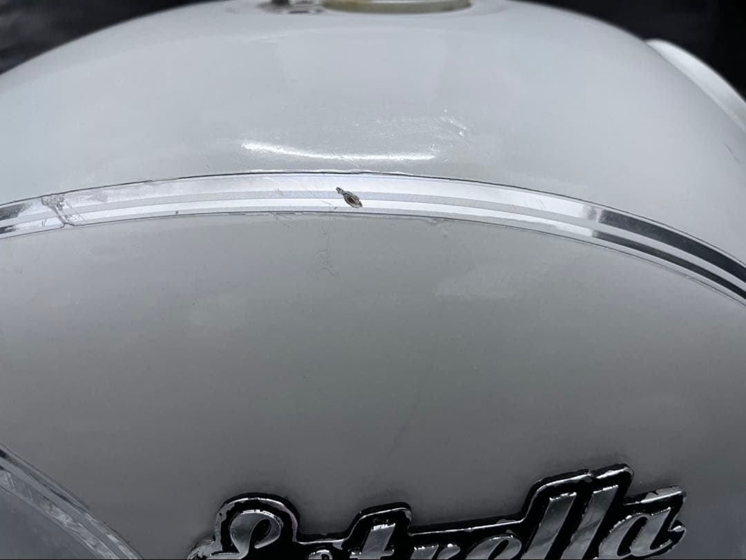 Kawasaki Estrella タンク ホワイト