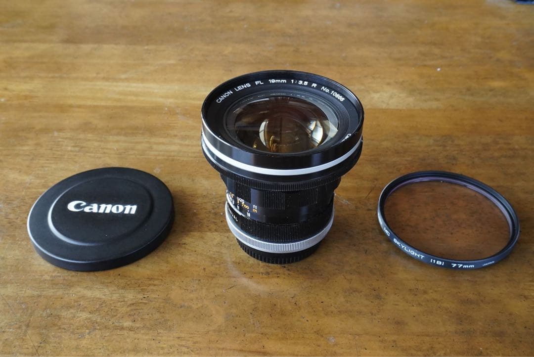 レンズ(単焦点) Canon FL19mmF3.5 R