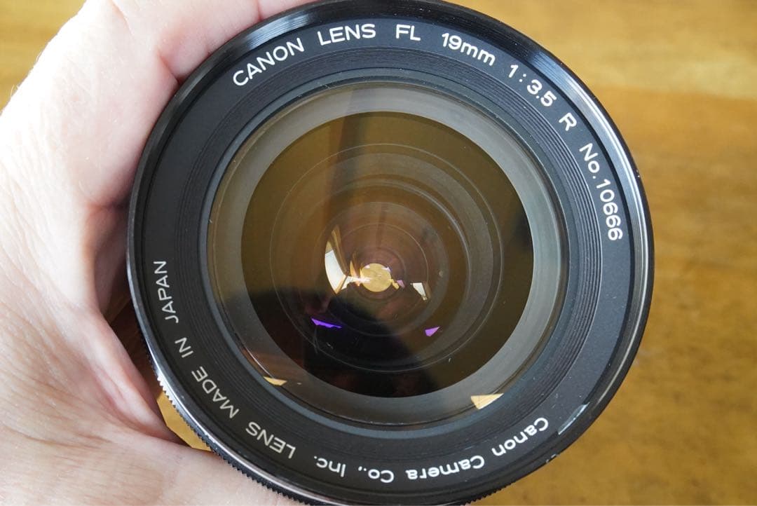 レンズ(単焦点) Canon FL19mmF3.5 R