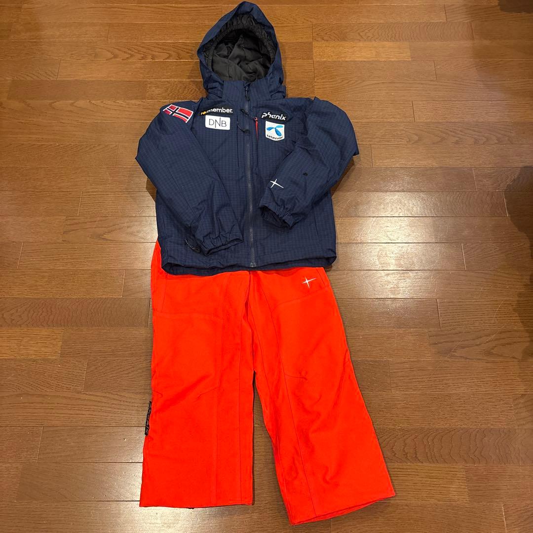 フェニックス　キッズスキーウェア上下　140