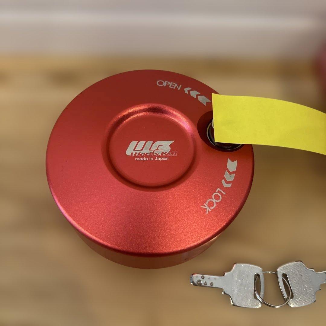 WorksBell ワークスベル　ラフィックス キーロックシステム+e レッド