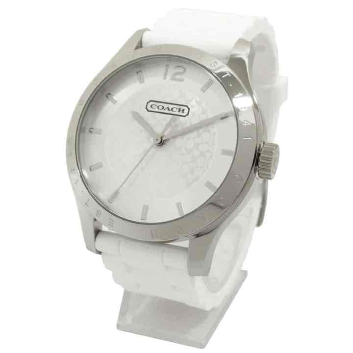 コーチCOACH 腕時計 マッディ・ステンレス・ラバー・ストラップ・ウォッチ
