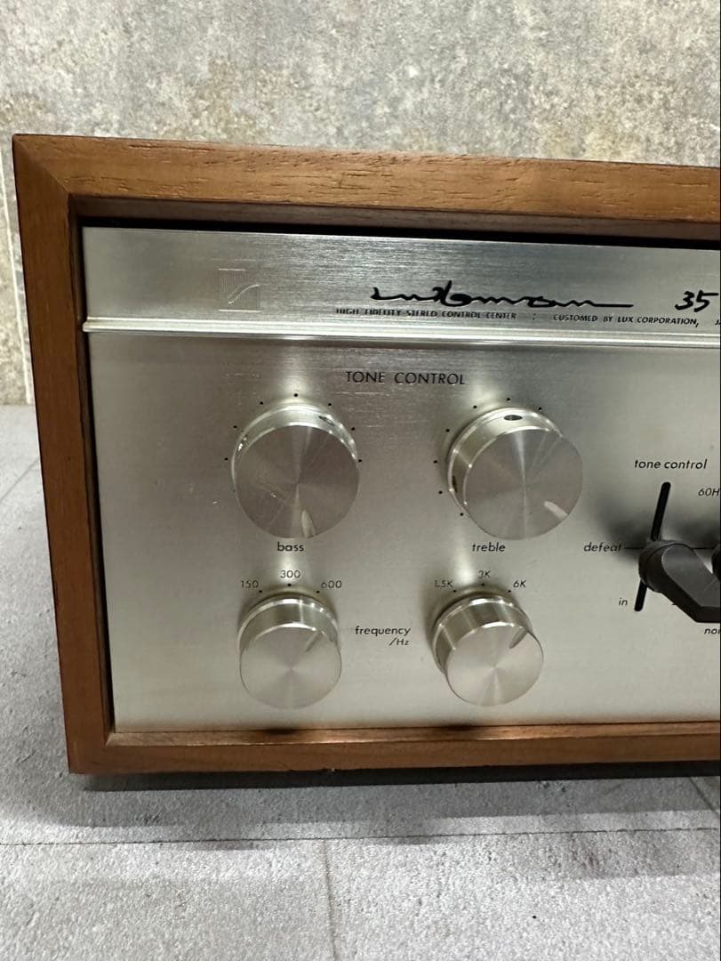LUXMAN CL35 MK-III 真空管 プリアンプ管球式コントロ　ジャンク