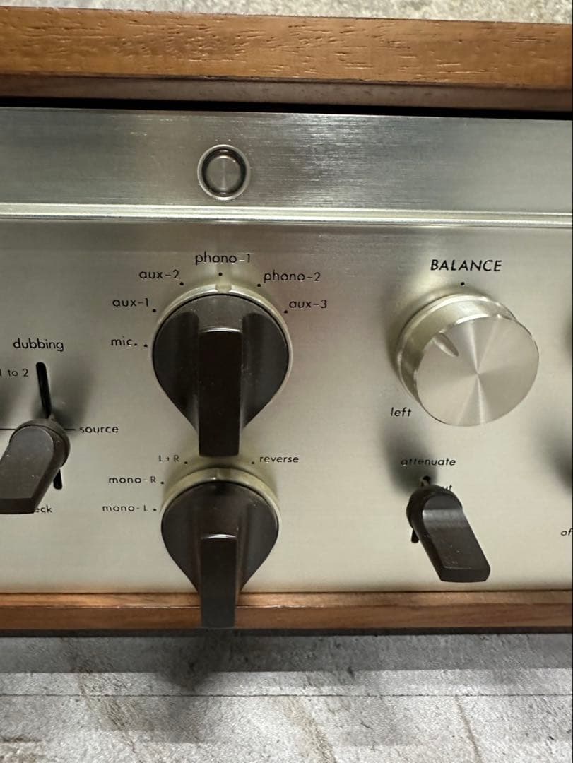 LUXMAN CL35 MK-III 真空管 プリアンプ管球式コントロ　ジャンク
