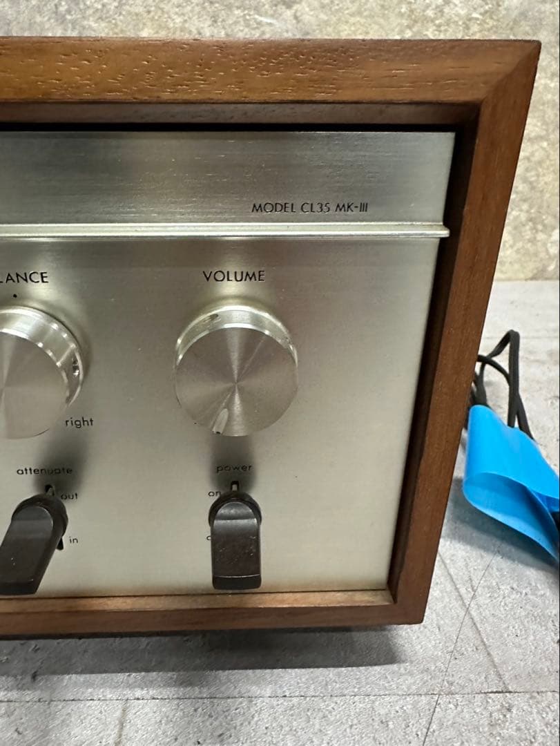 LUXMAN CL35 MK-III 真空管 プリアンプ管球式コントロ　ジャンク