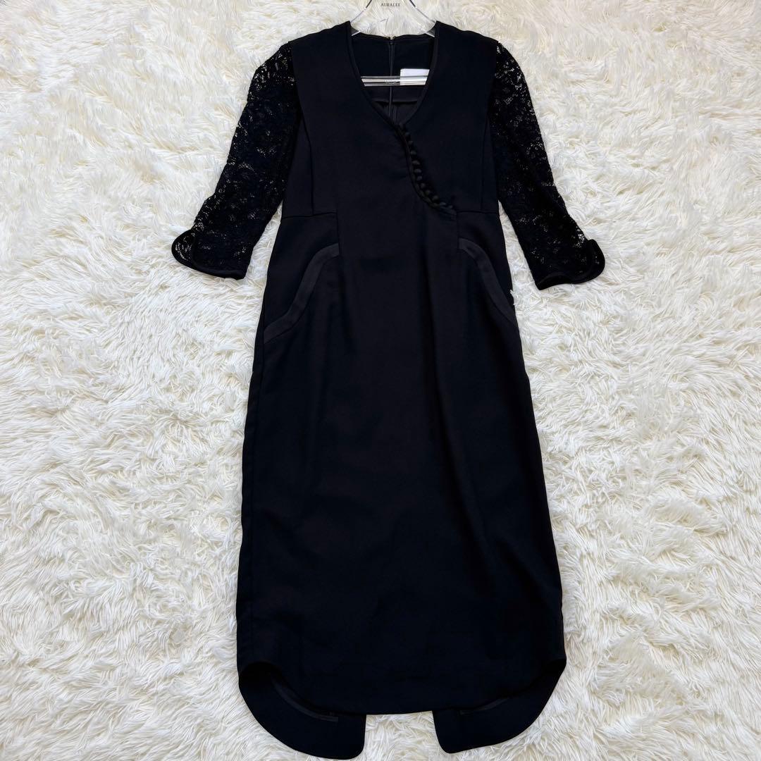 美品✨ Mame Kurogouchi Lace Sleeve Dress