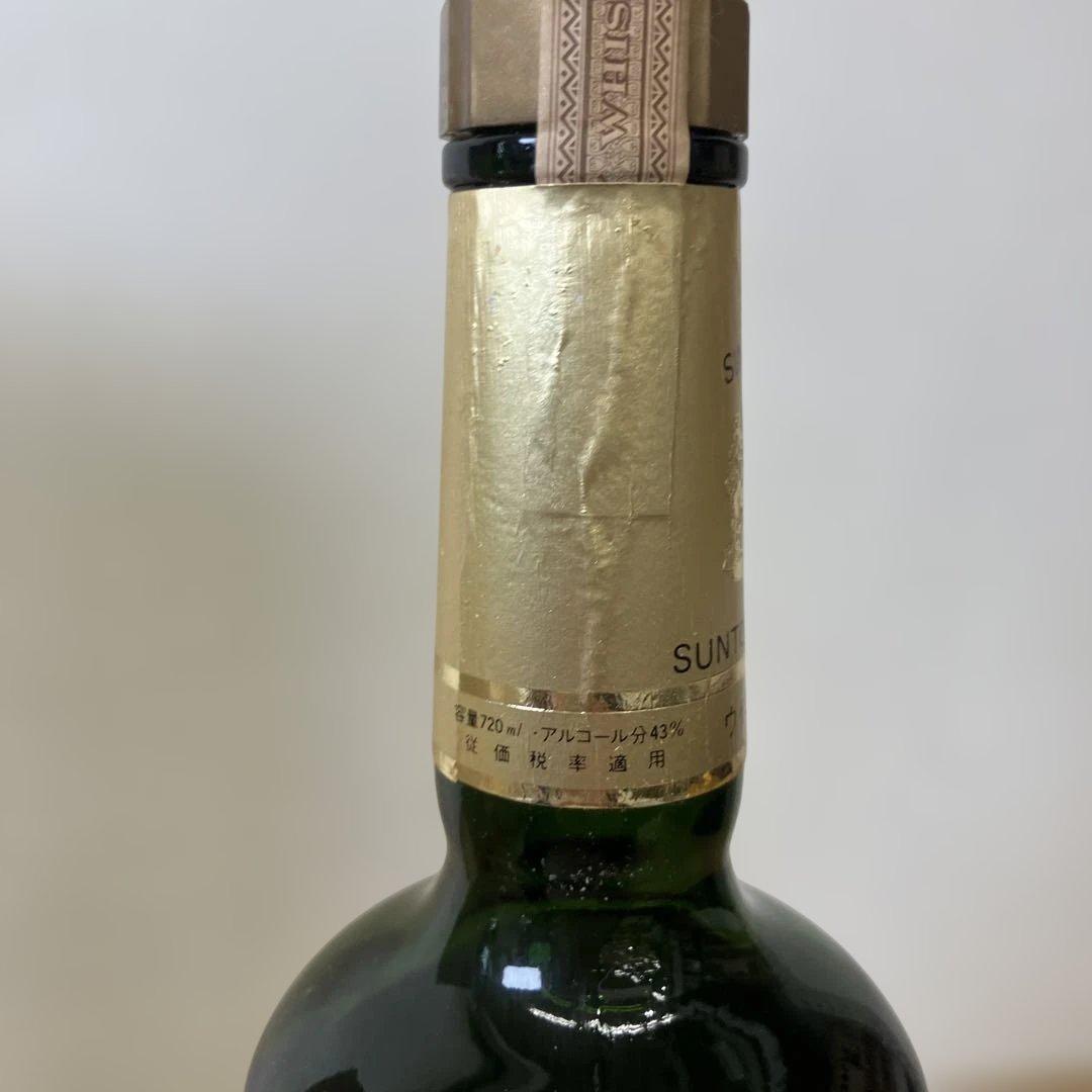 未開栓 サントリーウイスキー特級 1960 帝国ホテル 記念ボトル 外箱付き