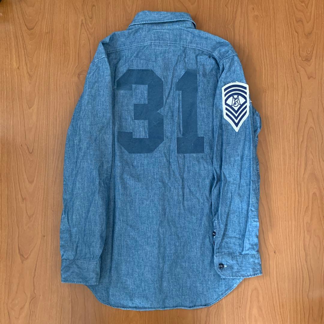 マディソンブルー HAMPTON CHAMBRAY CUSTOM SHIRT