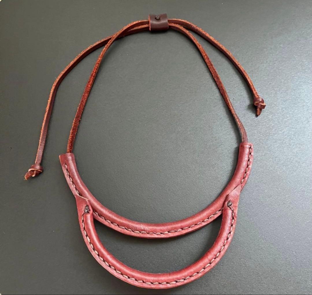 Crescioni クレッシオーニ レザー ネックレス sillage