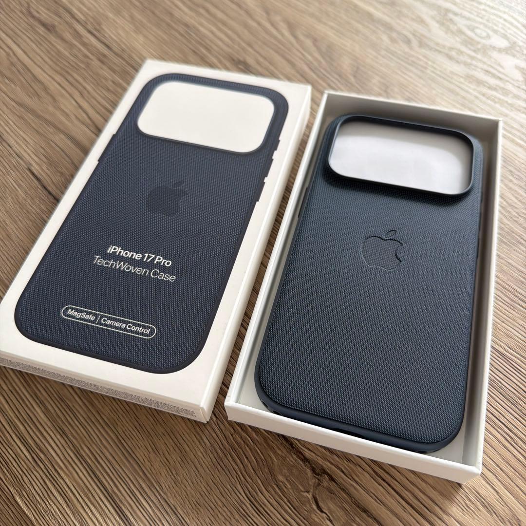 iPhone17Pro用 テックウーブンケース ブルー