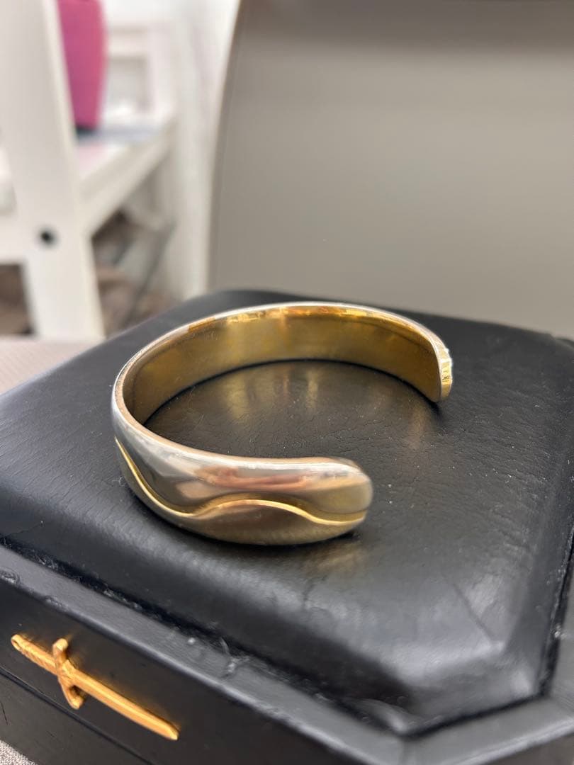 【美品・お得セット】RAJAS ラジャスリング大・小＋水晶8個＋ケース付