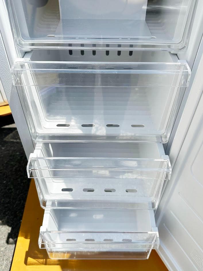 ★644 美品 アイリスオーヤマ 1ドア冷凍庫 80L 2023年製 取説付