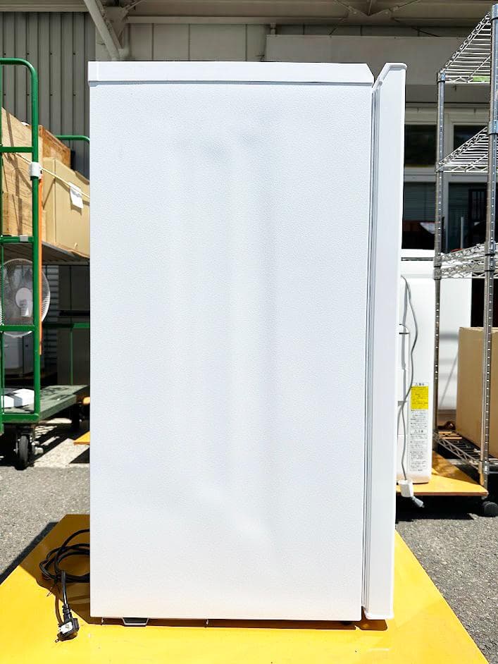 ★644 美品 アイリスオーヤマ 1ドア冷凍庫 80L 2023年製 取説付