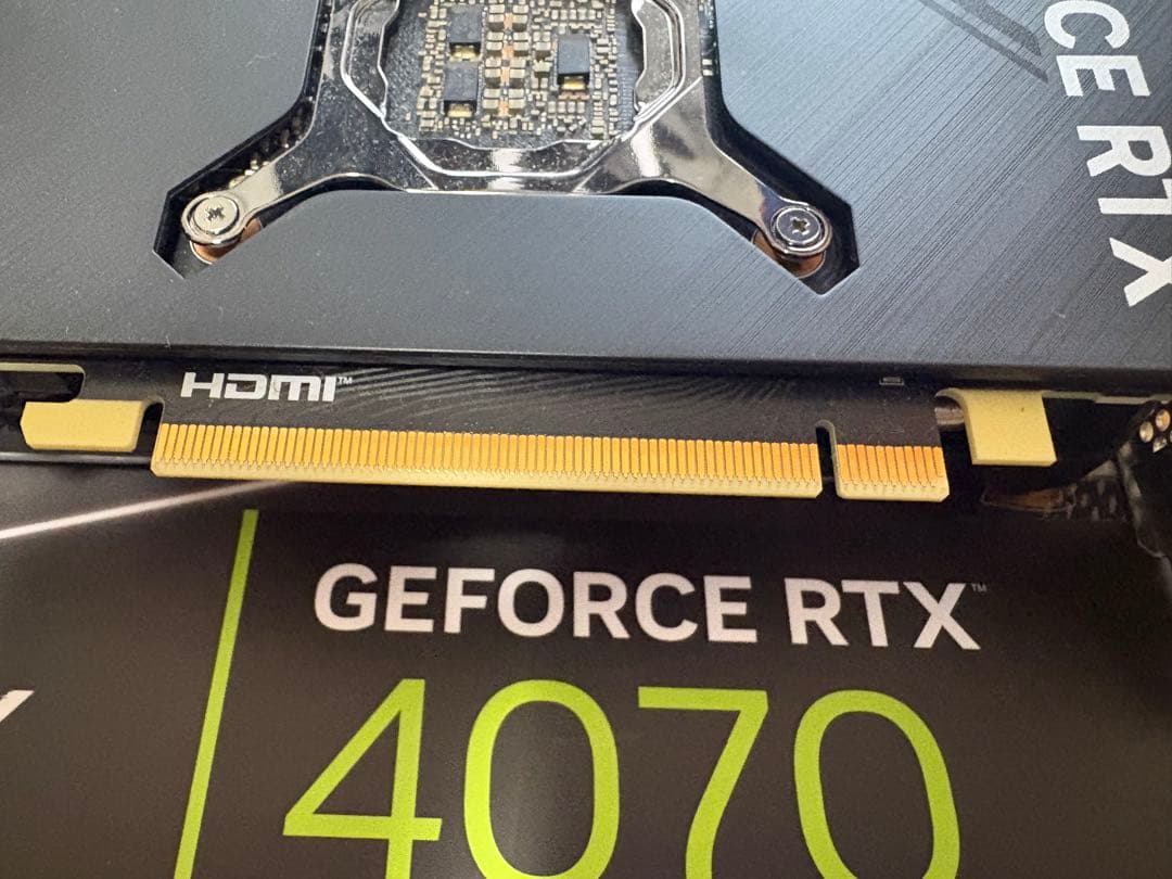 グラフィックボード・グラボ・ビデオカード MSI GeForce RTX 4070 Ventus 2X