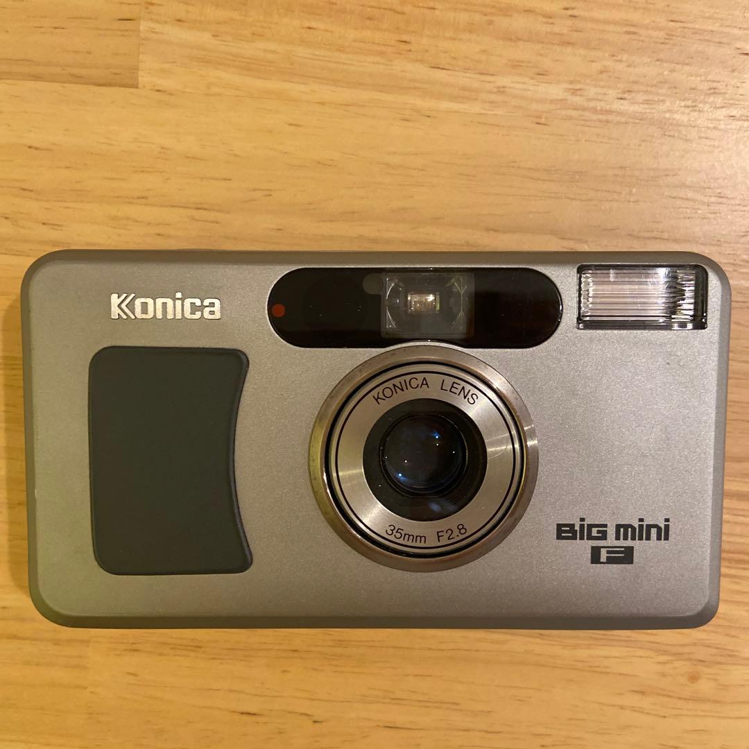 コニカ KONICA Big mini F フィルム コンパクトカメラ 【中古】
