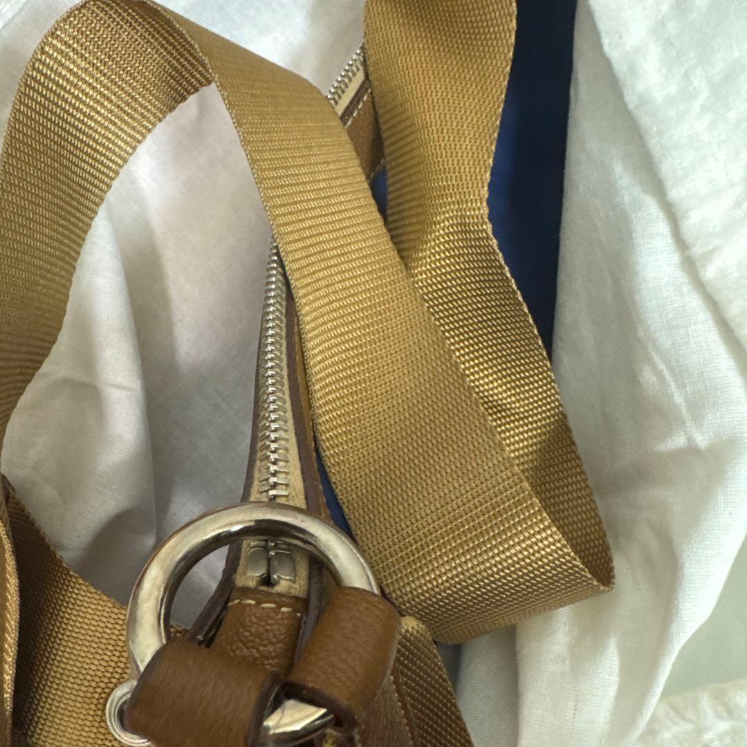 【安心鑑定可】PRADA ショルダーバッグ 保存袋付 青