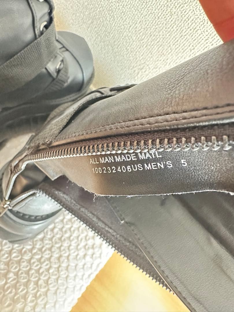 DEMONIA 厚底ブーツ ブラック　クーザ　QOOZA デモニア