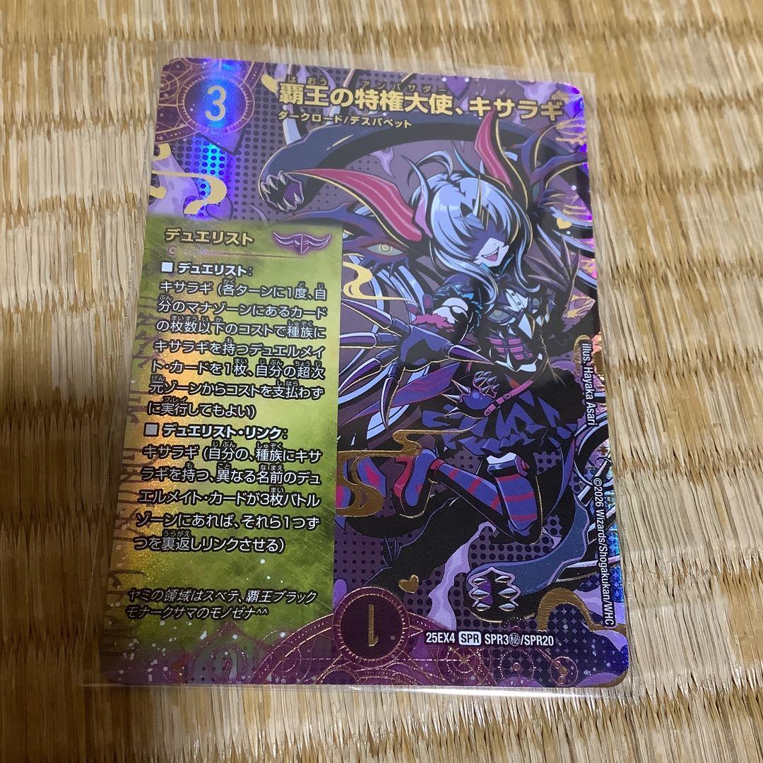 覇王の特権大使キサラギ シークレット