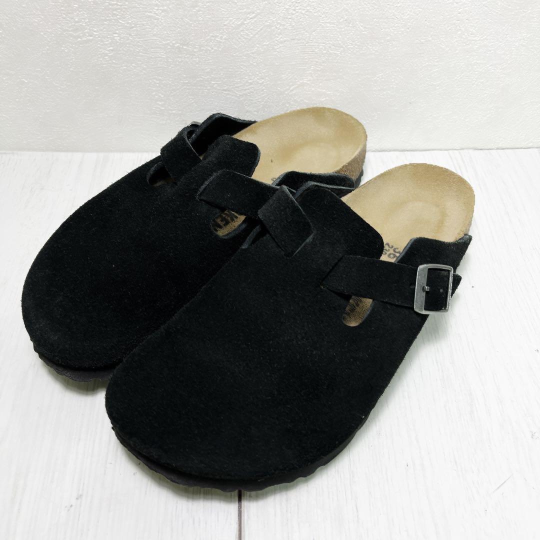 最終価格 Birkenstock ブラック ボストン36 ビルケンシュトック