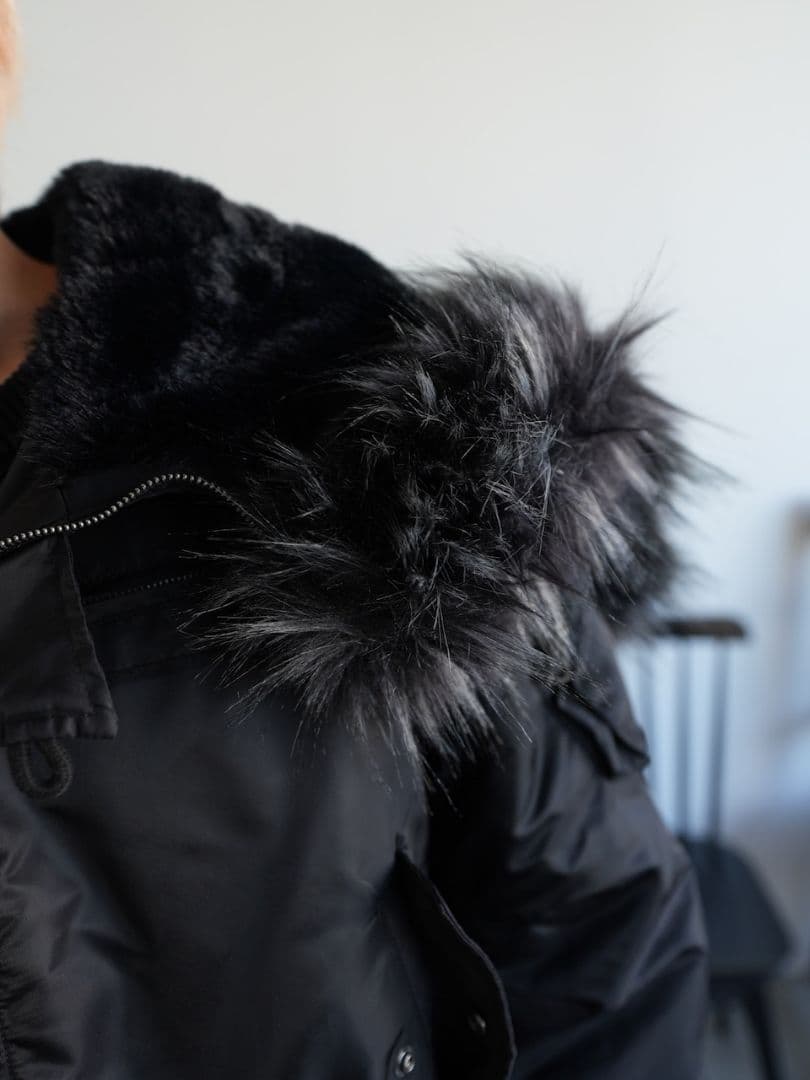 ジャケット・アウター N-2B cropped hood blouson (nylon)