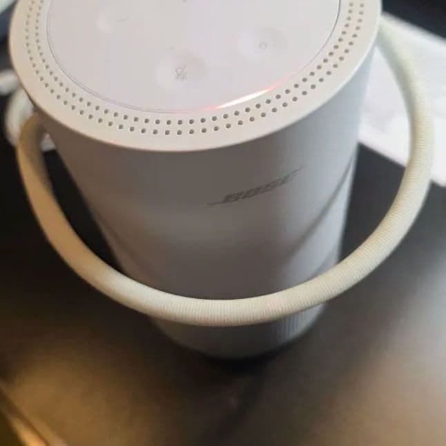 Bose Portable Smart Speaker ホワイト クレードル付き