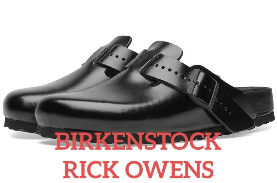 [新品]22.5cm BIRKENSTOCK RICK OWENS BOSTON