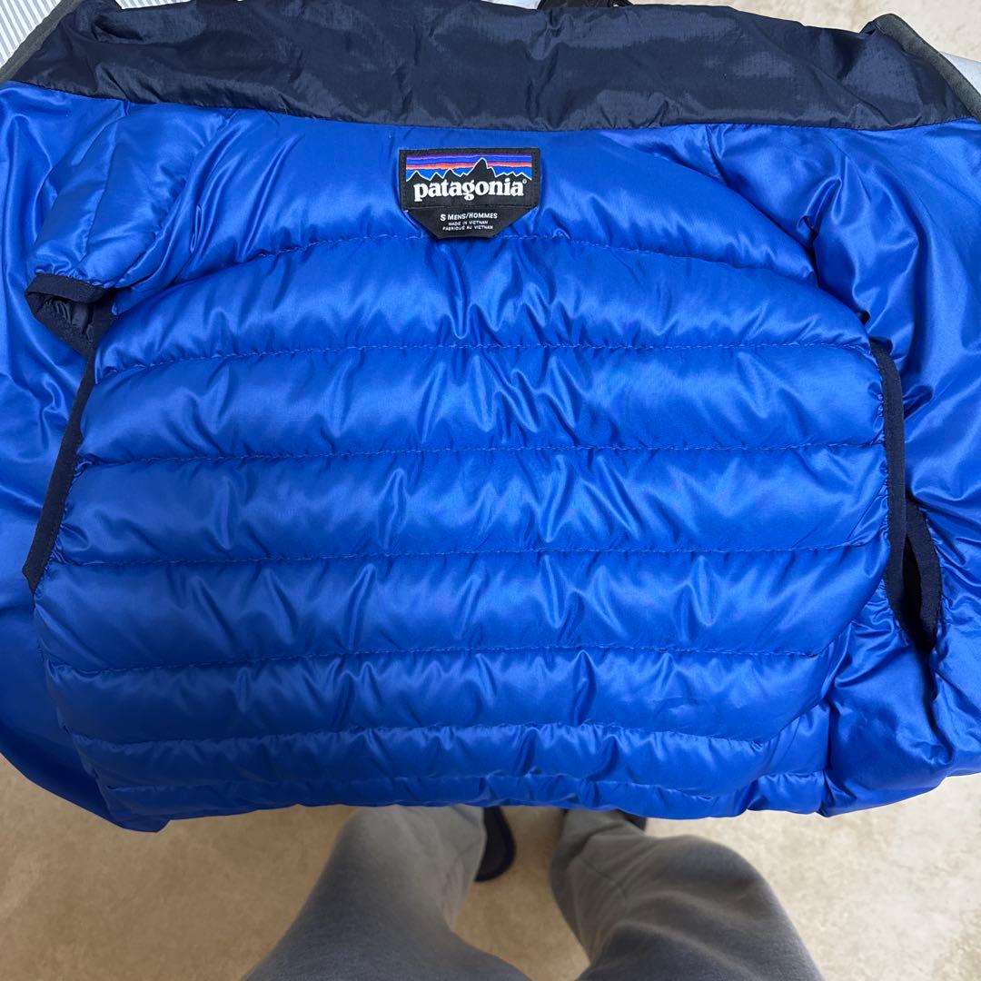 patagonia パタゴニア ダウンベスト S ネイビー