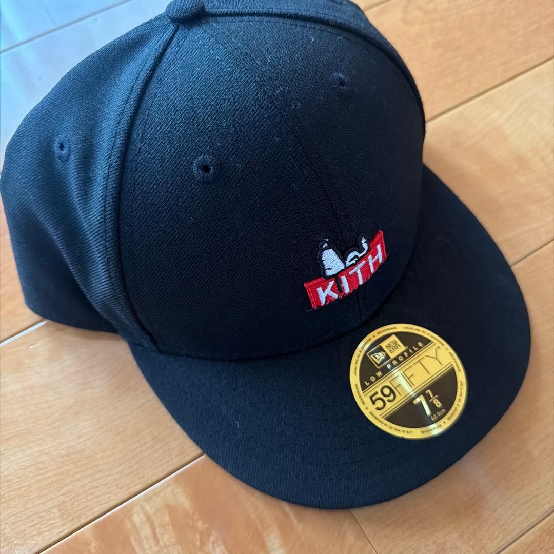 kith スヌーピー　キャップ　コラボ7 7/8