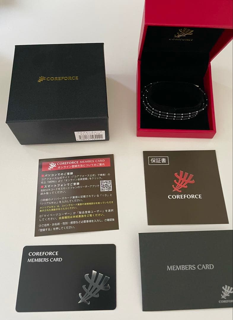 COREFORCE LOOP BLACK 約70cm ブラック