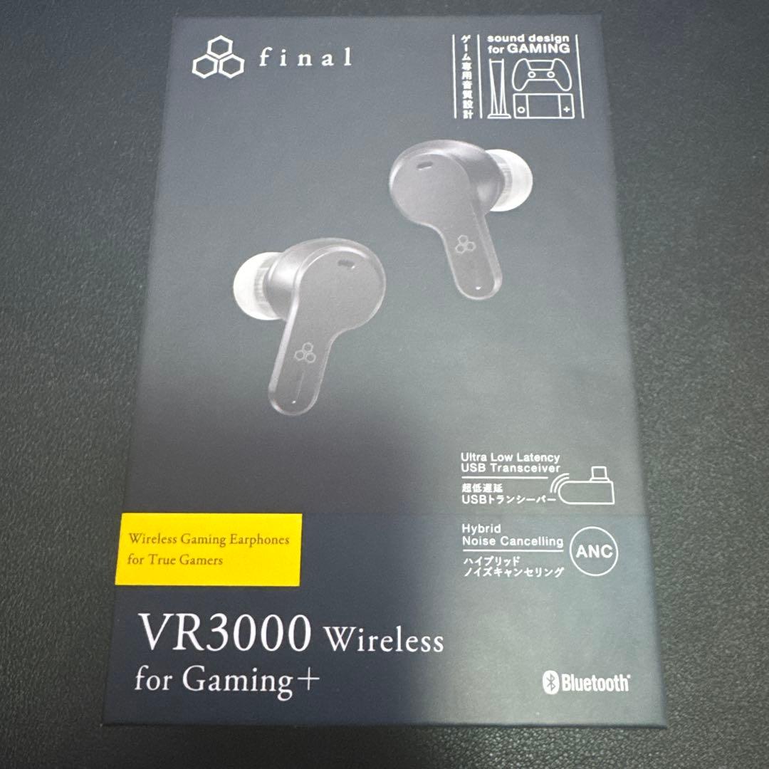 final VR3000 Wireless gaming＋ ワイヤレスイヤホン