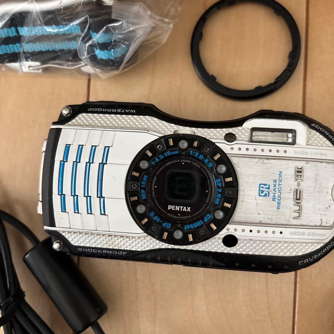 箱、説明書付きPENTAX WG-3 防水デジタルカメラ