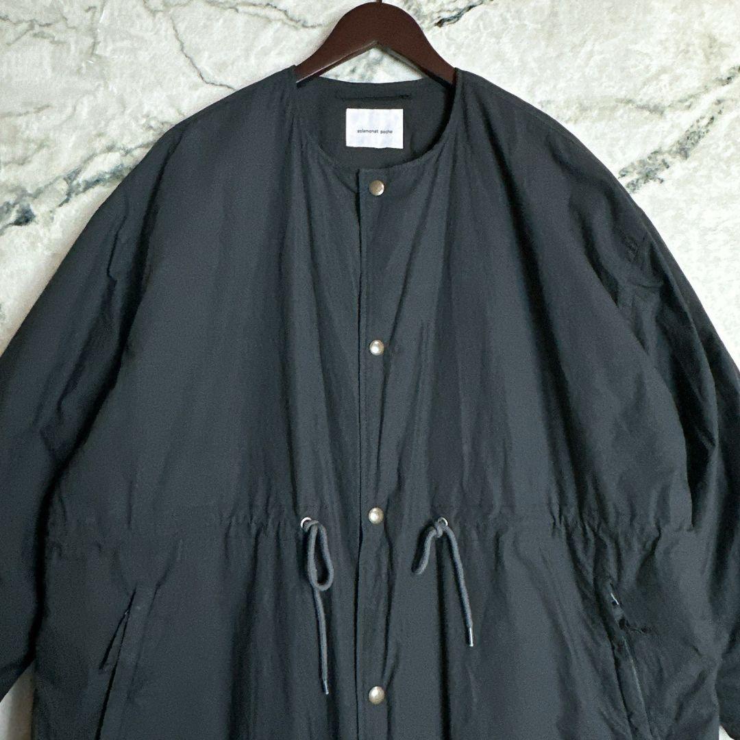 solamonat poche ソラモナポッシェ ロング ガスコートダウン