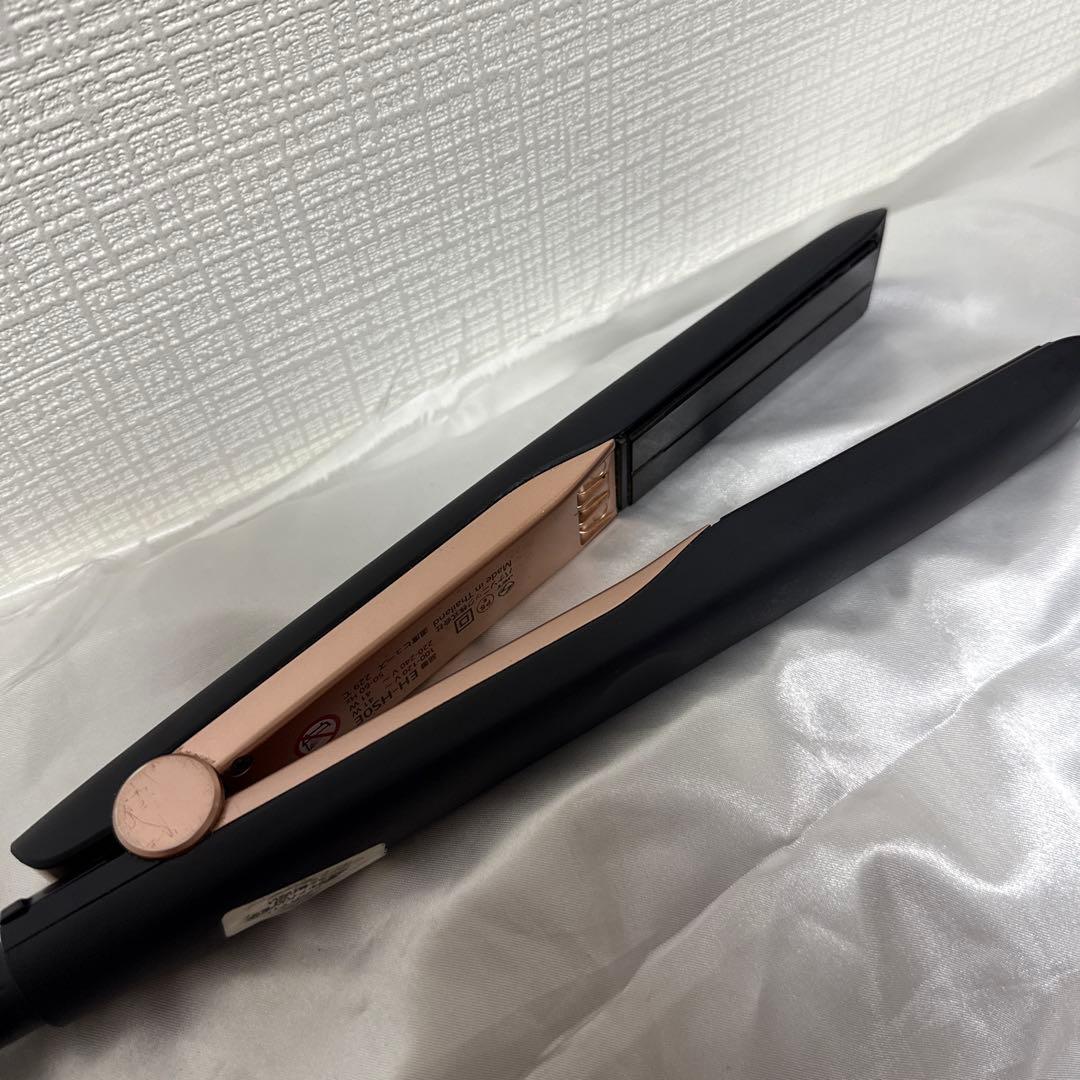 Panasonic EH-HS0E 黒 箱・説明書あり ストレートアイロン