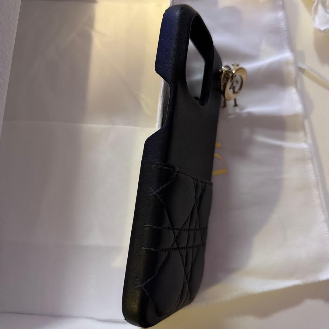 Dior ブラック アイホンケース15Pro MAX