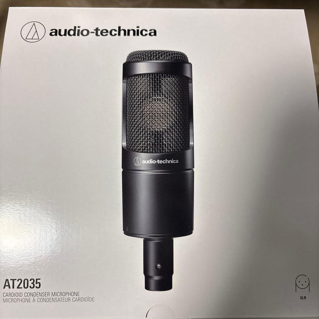 【美品】audio technica AT2035 コンデンサーマイク